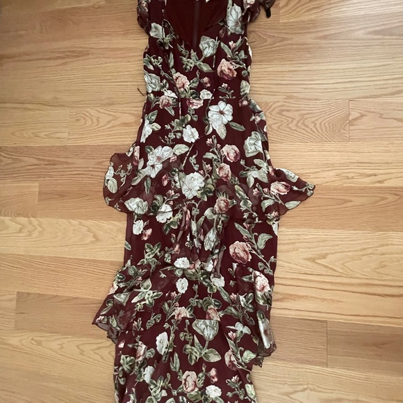 Alice and Olivia flutter sleeve ruffle dress - Picture 7 of 7